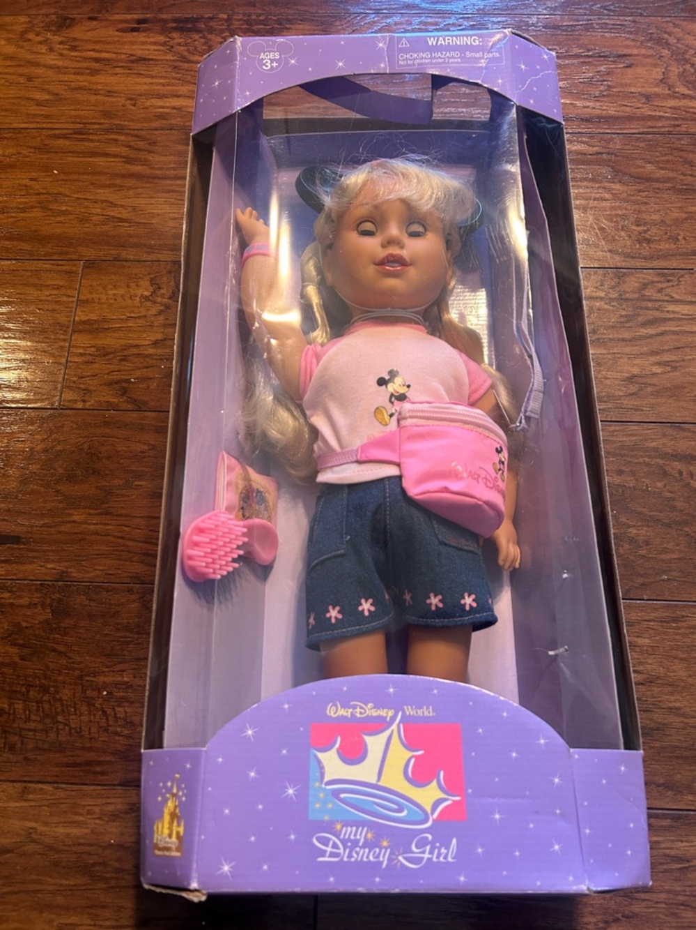 MY DISNEY GIRL DOLL "BLONDE", WALT DISNEY WORLD ORIGINAL AUTHENTIC, BRAND NEW! - Picture 5 of 15